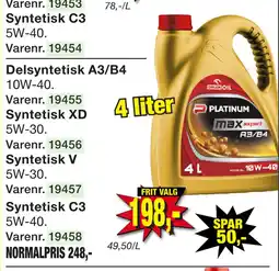 Harald Nyborg Motorolie MaxExpert tilbud