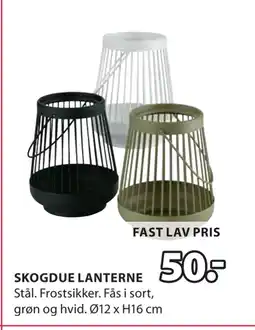 JYSK SKOGDUE LANTERNE tilbud