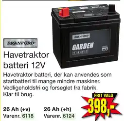 Harald Nyborg Havetraktor batteri 12V tilbud