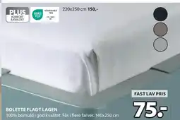JYSK BOLETTE FLADT LAGEN tilbud