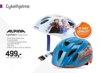 Thansen Cykelhjelm Frozen II/Cars tilbud