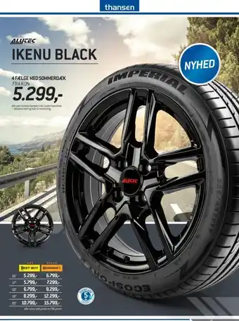 Thansen Ikenu black tilbud