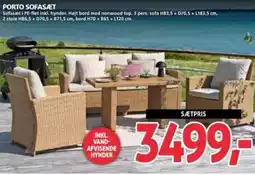 XL-BYG PORTO SOFASÆT tilbud