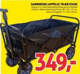 SAMMENKLAPPELIG TRÆKVOGN