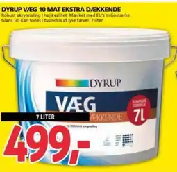 XL-BYG DYRUP VÆG 10 MAT EKSTRA DÆKKENDE tilbud