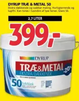 XL-BYG DYRUP TRÆ & METAL 50 tilbud