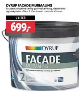XL-BYG DYRUP FACADE MURMALING tilbud