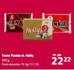 Fleggaard Toms Yankie el. Holly tilbud