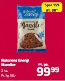 Fleggaard Naturens Energi Mandler tilbud