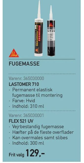 Thansen Flex 521 uv tilbud