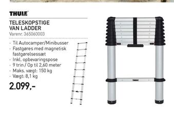 Teleskopstige van ladder