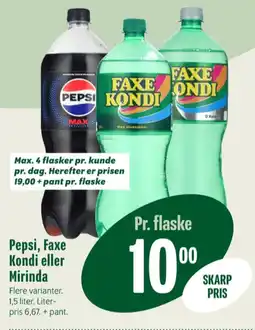 Min Købmand Sportssodavand tilbud