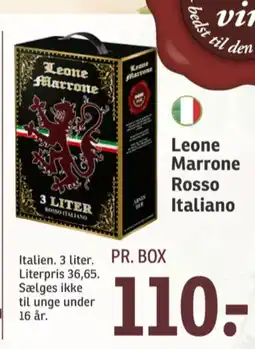 SPAR Italiensk Rødvin tilbud