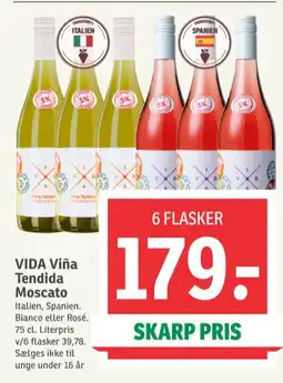 SPAR Spansk Hvidvin tilbud