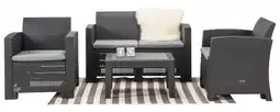 Harald Nyborg Sofasæt VERONA Bord, sofa og 2 stole tilbud