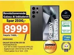 Power GALAXY S24 ULTRA 256 GB SMS928BZKGEUB tilbud
