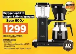 Power KAFFEMASKINE MOC53703 tilbud