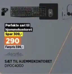 Power SÆT TIL HJEMMEKONTORET DPOC4000 tilbud