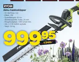 Bauhaus Akku-hækkeklipper tilbud