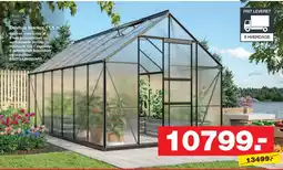 Drivhus Merkur 11,5 m²