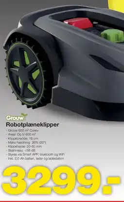 Bauhaus Robotplæneklipper tilbud