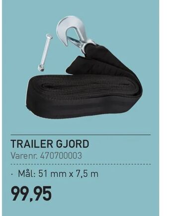 Thansen Trailer gjord tilbud
