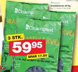 Bauhaus Granitskærver 20 Kg. tilbud