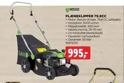 jem & fix PLÆNEKLIPPER 79.8CC tilbud