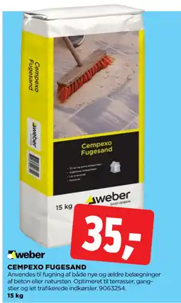 jem & fix CEMPEXO FUGESAND tilbud