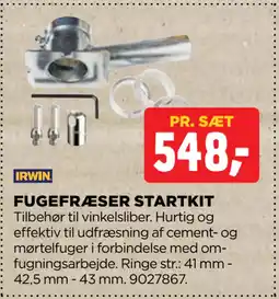 FUGEFRÆSER STARTKIT