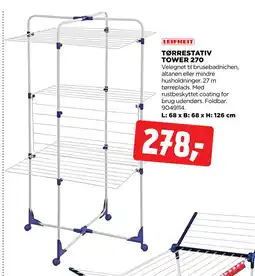 jem & fix TØRRESTATIV TOWER 270 tilbud