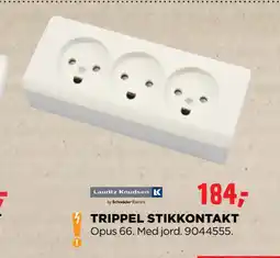 jem & fix TRIPPEL STIKKONTAKT tilbud