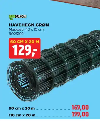jem & fix HAVEHEGN GRØN tilbud