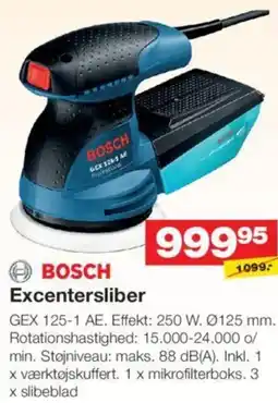 Bauhaus Excentersliber tilbud