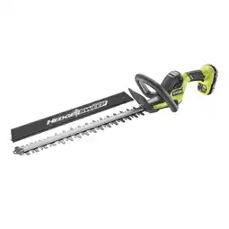 Bauhaus Ryobi akku hækkeklipper RY18HT50A-120 One+ 18V inkl. batteri og oplader tilbud