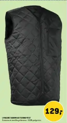 XL-BYG LYNGSØE RAINWEAR TERMO VEST tilbud