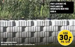 XL-BYG IBF PLANTESTEN TYPE B tilbud
