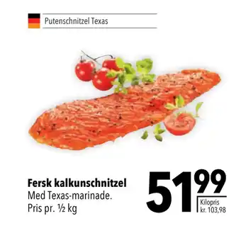 Citti Fersk kalkunschnitzel tilbud