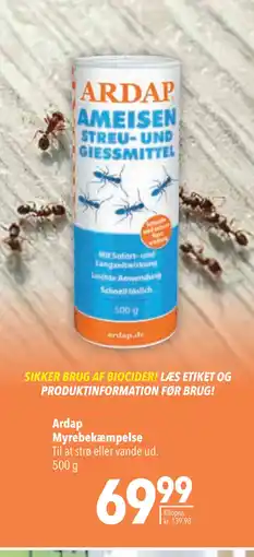 Citti Ardap Myrebekæmpelse tilbud