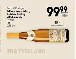 Citti Schloss Johannisberg Gelblack Riesling VDP Gutswein tilbud