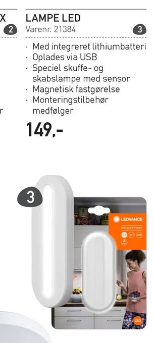 Thansen Lampe led tilbud