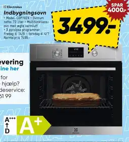Bilka Indbygningsovn tilbud