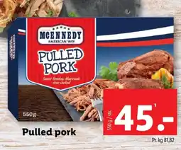 Lidl Pulled Pork tilbud