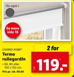 Lidl Rullegardin tilbud
