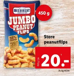 Lidl Jumbo Peanut Flips tilbud