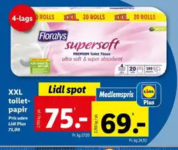 Lidl Toiletpapir tilbud