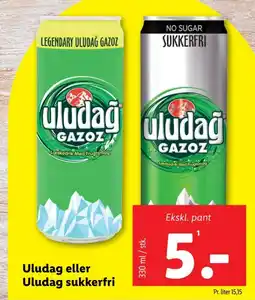 Lidl Sodavand tilbud