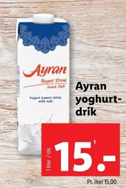 Lidl Drikkeyoghurt tilbud