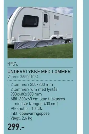 Understykke med lommer