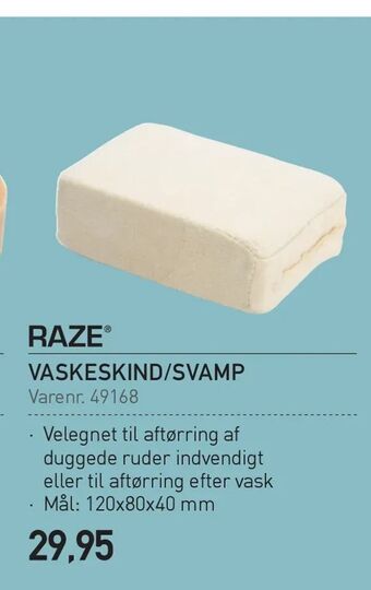 Thansen Vaskeskind/svamp tilbud